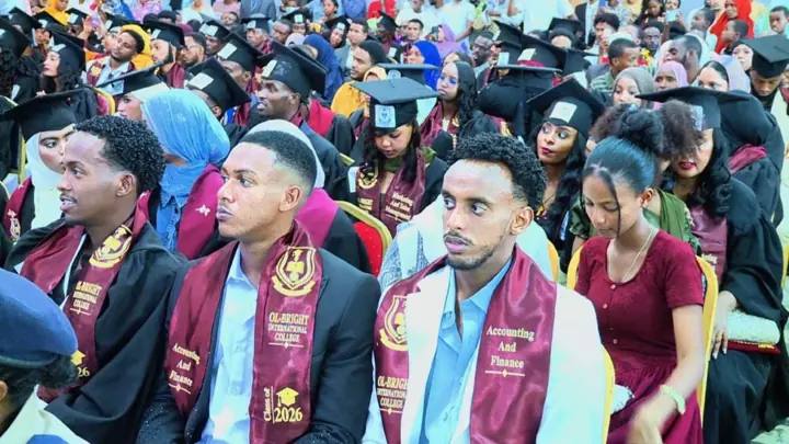 Graduates and guests at the Dire Dawa ceremony