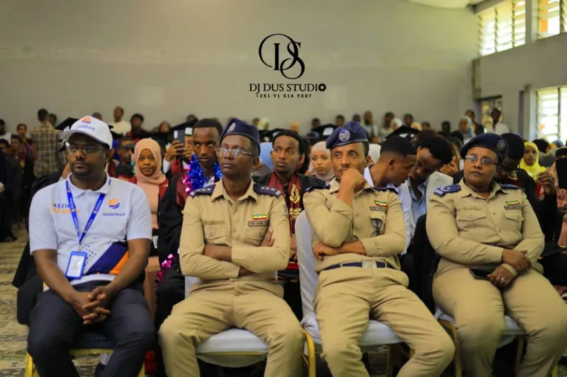 Guests attend the Dire Dawa graduation ceremony